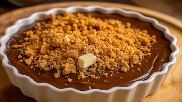 Gâteau Crumble au Nutella – Recette Facile et Ultra Gourmande