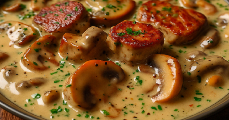 Recette de Blanquette de Filet Mignon de Porc aux Champignons