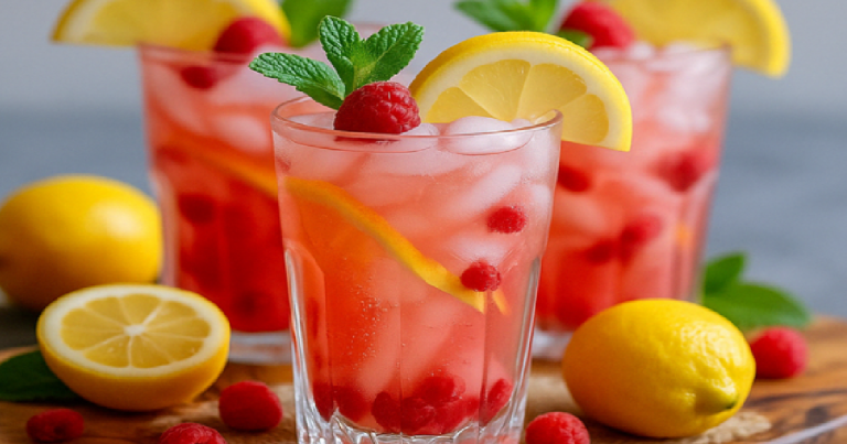 Recette de La Limonade Pétillante à la Rhubarbe pour l’Été