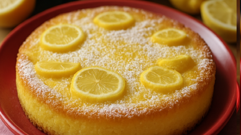 Fondant au Citron : La Recette Ultra Moelleuse et Pleine de Peps
