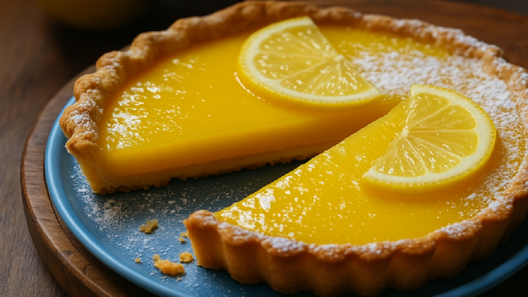 Recette Facile de Tarte au Citron Maison