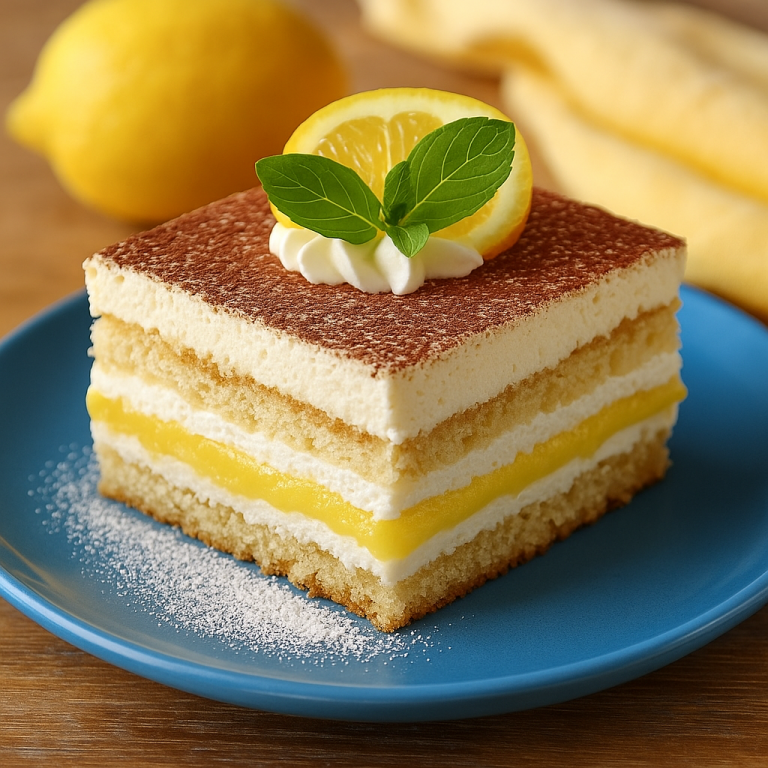 Recette Facile de Tiramisu au Citron Authentique