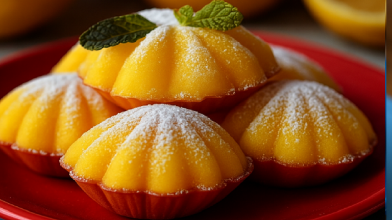 Madeleines Citron et Yaourt Grec : Moelleuses, Légères et Pleines de Saveurs
