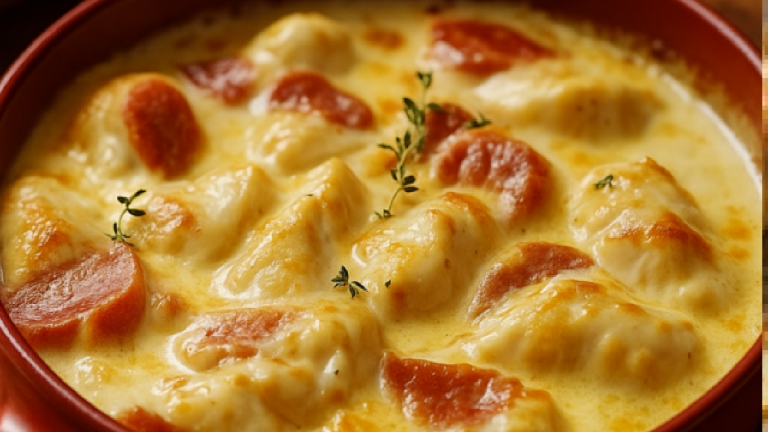 Fondue d’Endives aux Saucisses Fumées : Un Plat Convivial et Réconfortant