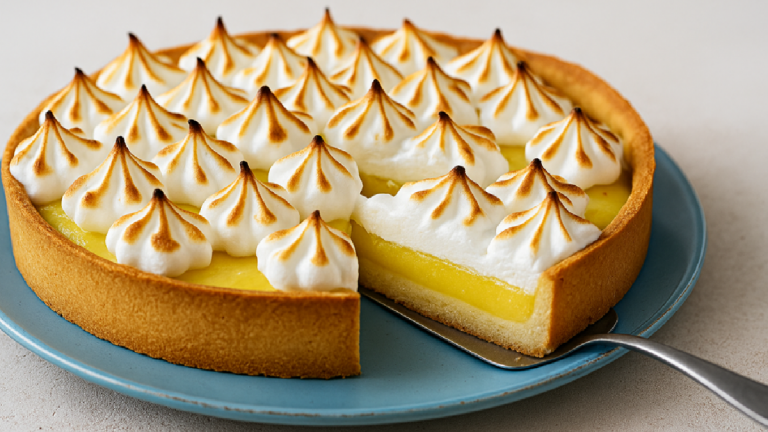 Tarte au citron meringuée