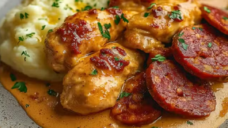 Poulet au chorizo ultra fondant : la recette crémeuse prête en moins de 30 minutes