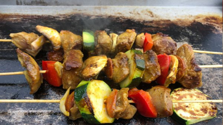 Marinade pour brochettes de poulet