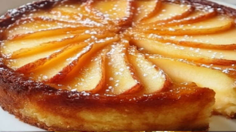 Gâteau Flan aux Pommes