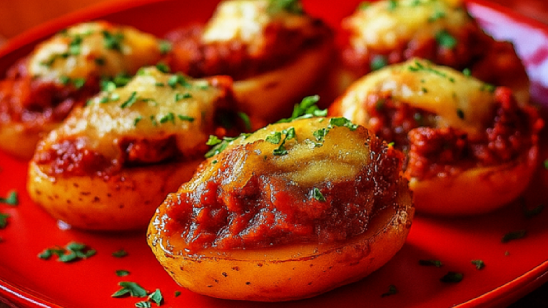 Recette Facile: Pommes de Terre Farcies à la Viande