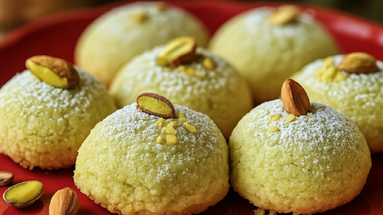 Amarettis Moelleux Pistache et Amande – Pâtisserie Gourmet