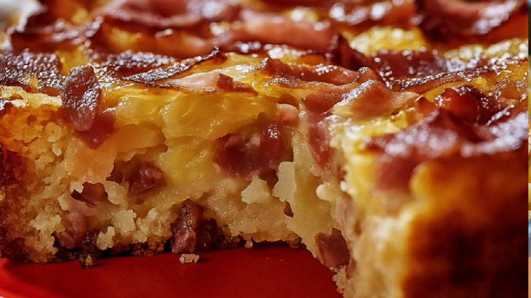 Cake aux Poireaux, Lardons et Parmesan : Moelleux, Savoureux et Facile à Préparer