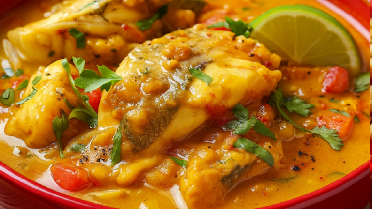 Poisson façon colombo au coco