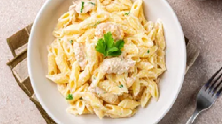 Recette express : Pâtes crémeuses prêtes en 10 minutes