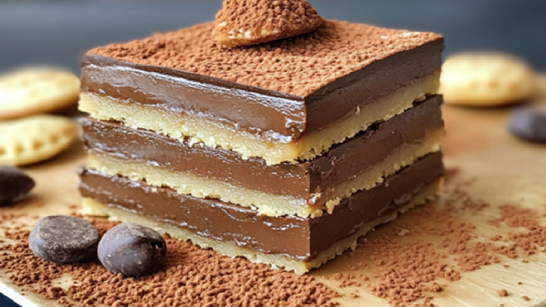 Délice du Moka aux Biscuits Petit Beurre