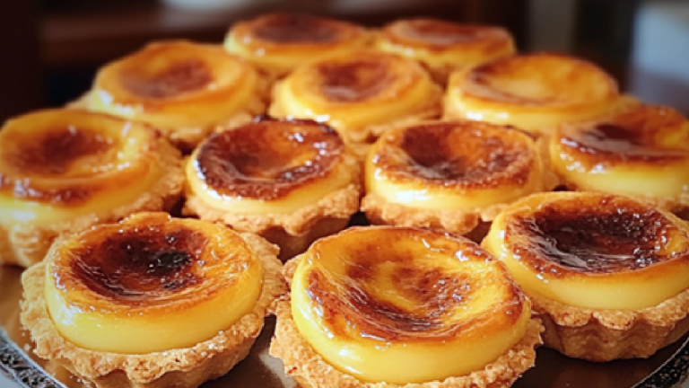 Pastéis de Nata Tarte Portugaise: Un Délice Portugais