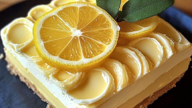 Recette Fondant citron mascarpone facile et délicieux