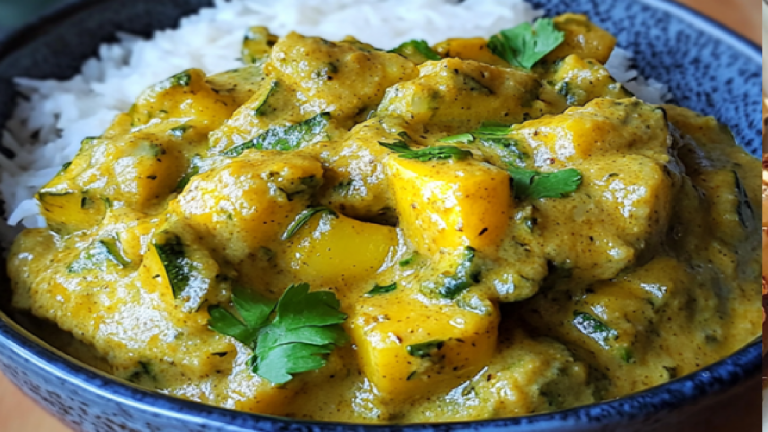 Zucchini with Coconut Milk and Curry