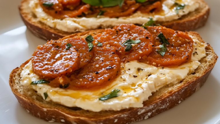 Tartinade Chèvre et Chorizo : Recette Facile et Rapide