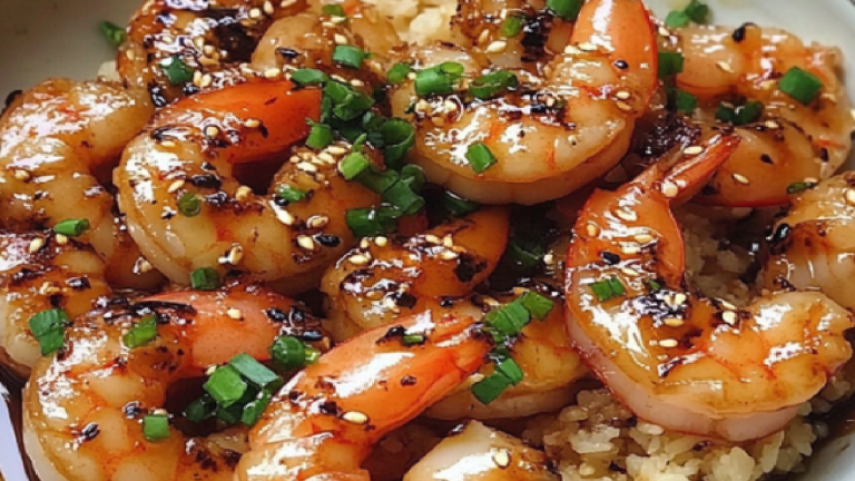 Crevettes à l’ail et au miel : Recette Simple et Savoureuse