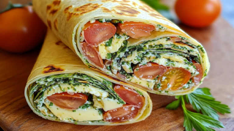 Wraps au fromage frais : une recette saine et délicieuse